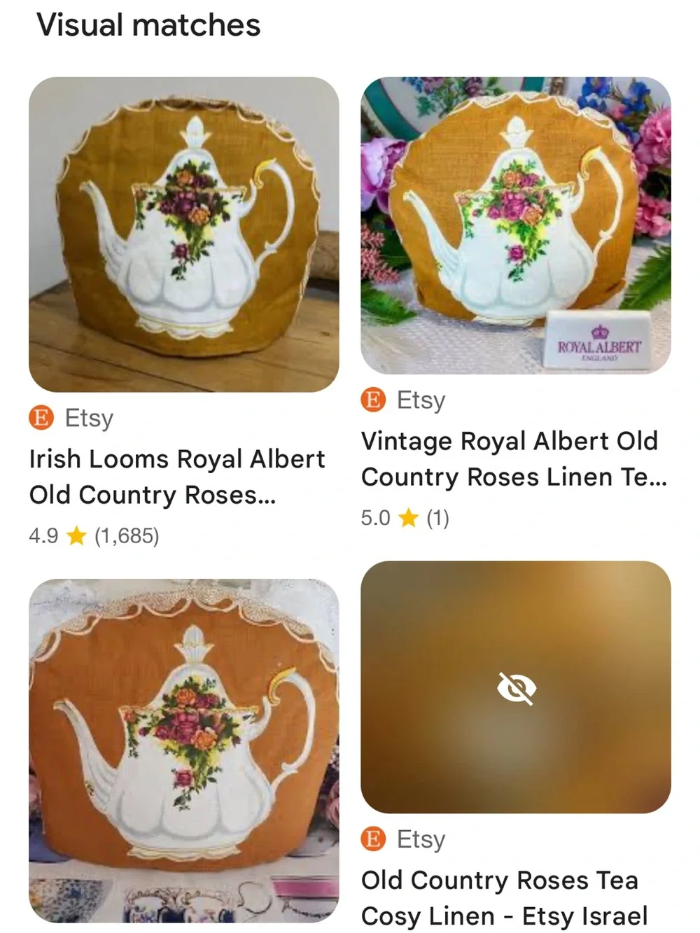 Royal Albert decorative mustard